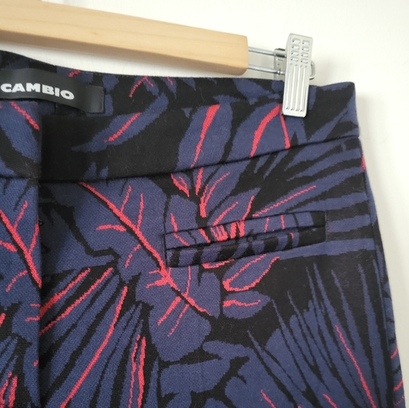 Cambio Rafferty Printed Ankle Pants Size 8 - Picture 4 of 11
